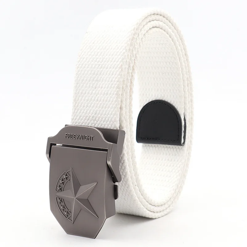 حزام تكتيكي عالي الجودة للرجال مصنوع من خليط معدني مناسب لعرض 3.8 سنتيمتر لسمك 3.5-4 مللي متر حزام من القماش