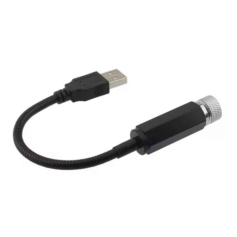 مصغرة LED سقف السيارة ستار أضواء ليلية كشاف ضوء الداخلية المحيطة ليلة السماء المرصعة بالنجوم USB LED أضواء الزخرفية التوصيل والتشغيل