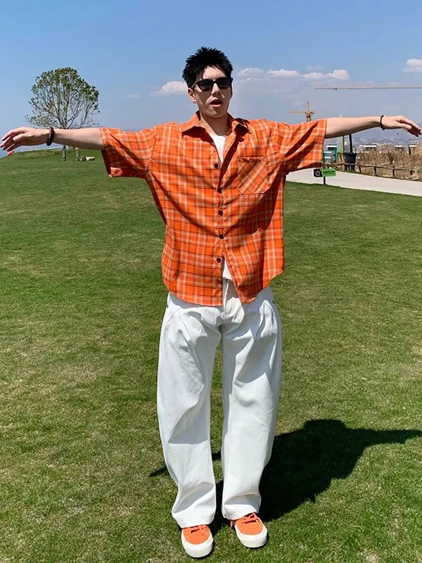 

Мужские летние тонкие быстросохнущие брюки из ледяного шелка прямого кроя с широкими штанинами, повседневные брюки CleanFit, модные свободные длинные брюки