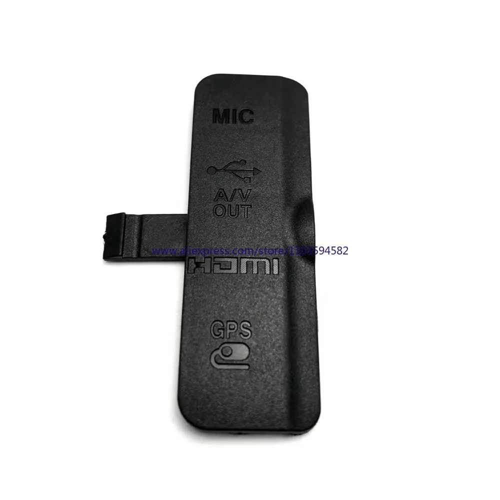 Tapa de goma USB para puerta, tapa de micrófono compatible con HDMI, cubierta de interfaz para pieza de reparación de cámara Nikon D3200, nueva