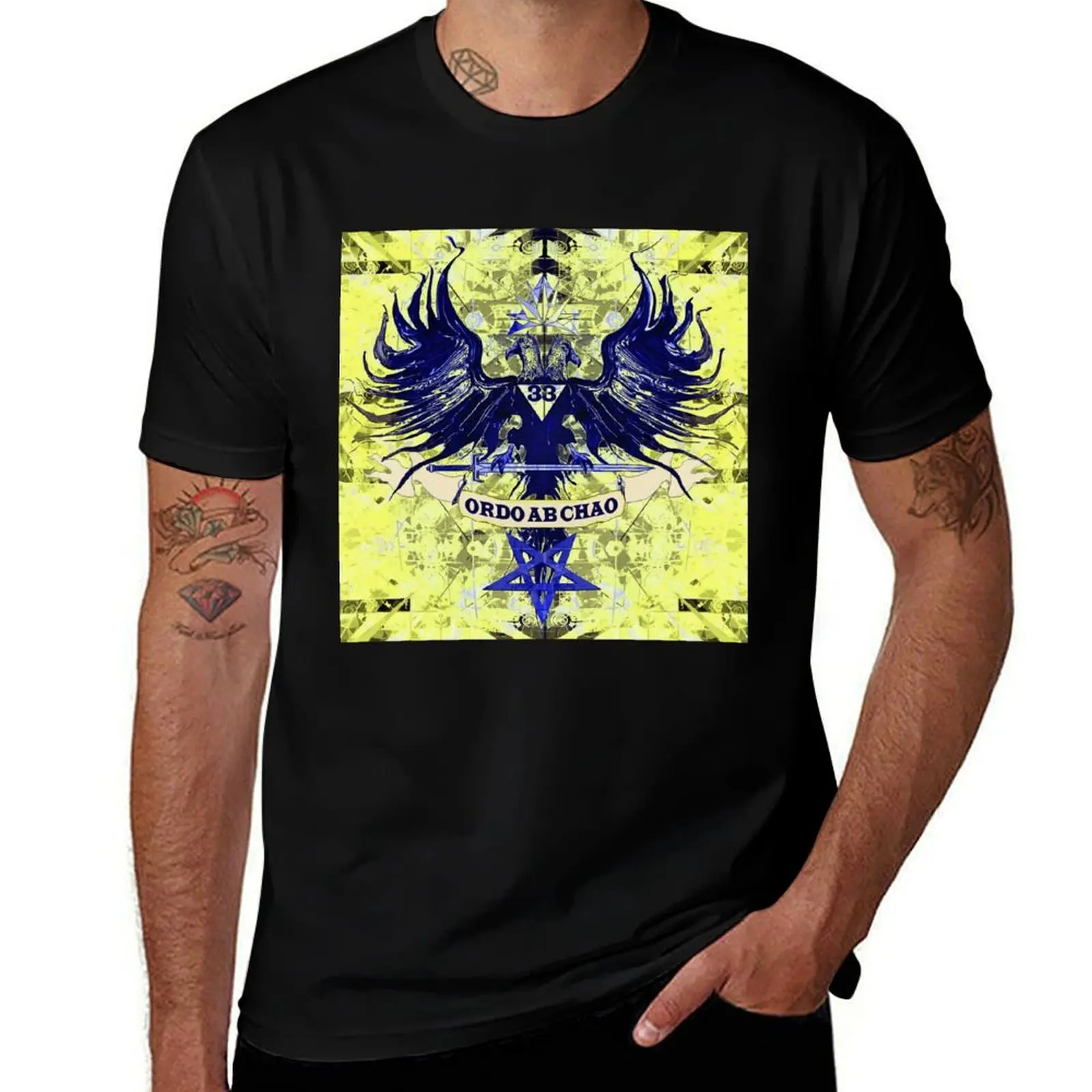 

ORDO AB CHAO 33 T-Shirt t shirts for man graphic funny t shirts for man graphic tees T-Shirt
