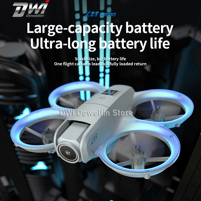 DWi  2026 NEW L28 MINI DRONE 5G GPS Professional HD Aerial Photography Remote Control Aircraft HD Dual Camera Quadcopter Toy UAV