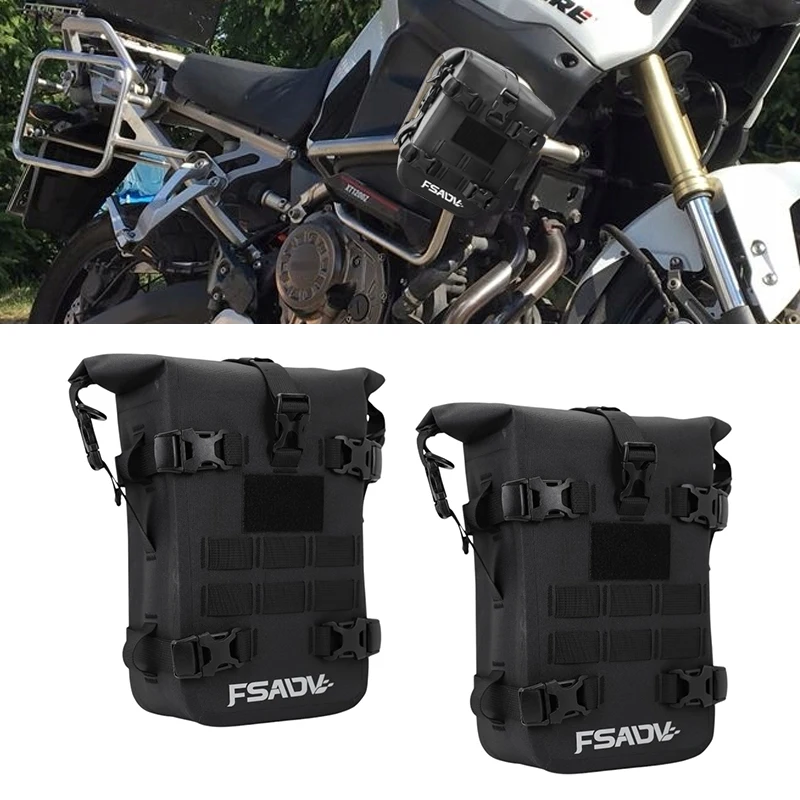 

Для Yamaha Super Tenere XT1200Z XTZ1200 аксессуары для мотоциклов, рама, защитные дуги, водонепроницаемая сумка, инструмент для ремонта бампера, сумка для размещения