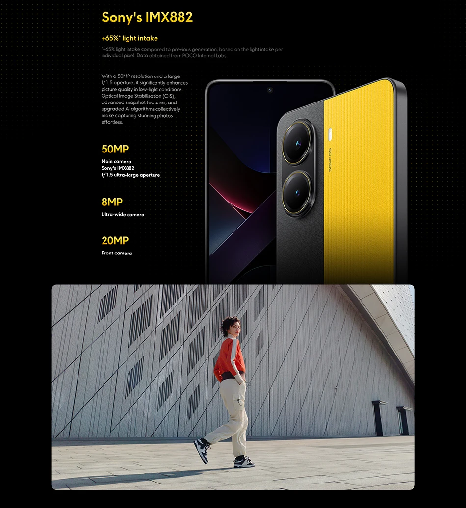 POCO X7 Pro - Smartphone NFC screen AMOLED CrystalRes 1.5K Hz, Dimensity processor Ultra-photo device 50 MP fast charging 90W HyperCharge Authentic & Brand New