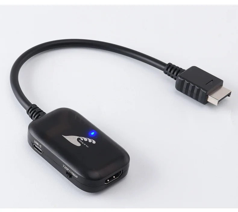 Kabel Voor Ps2 Naar Hdmi-Compatibale Audio Video Converter Adapter Ondersteuning Voor Ps Ps1/2/ Display Modi Voor Hdtv Pc Hd 720P/1080P