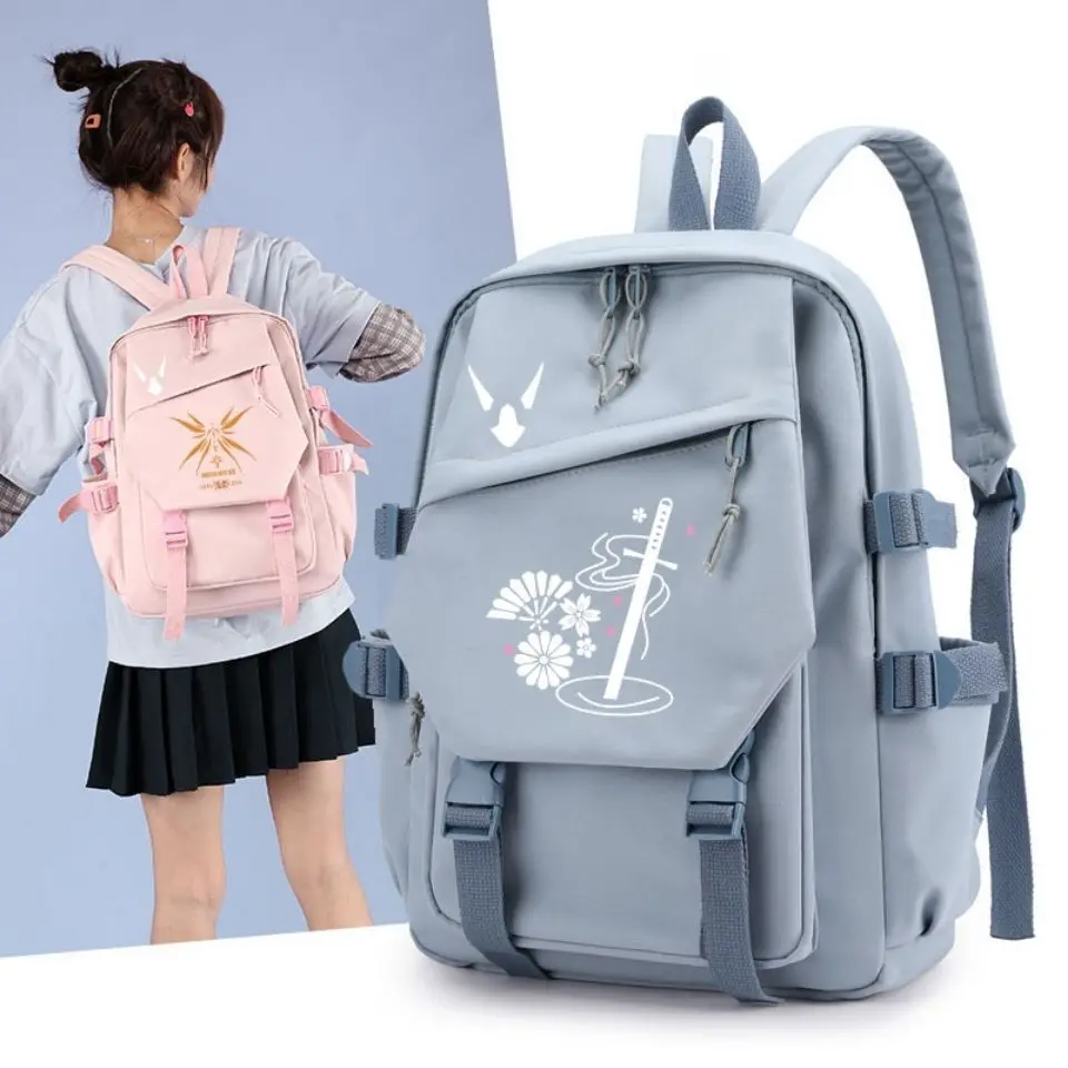 

Honkai Impact Edition 3Rd Academy Game Double Shoulder Bag Yae Sakura Qiana Anime Backpack Anime