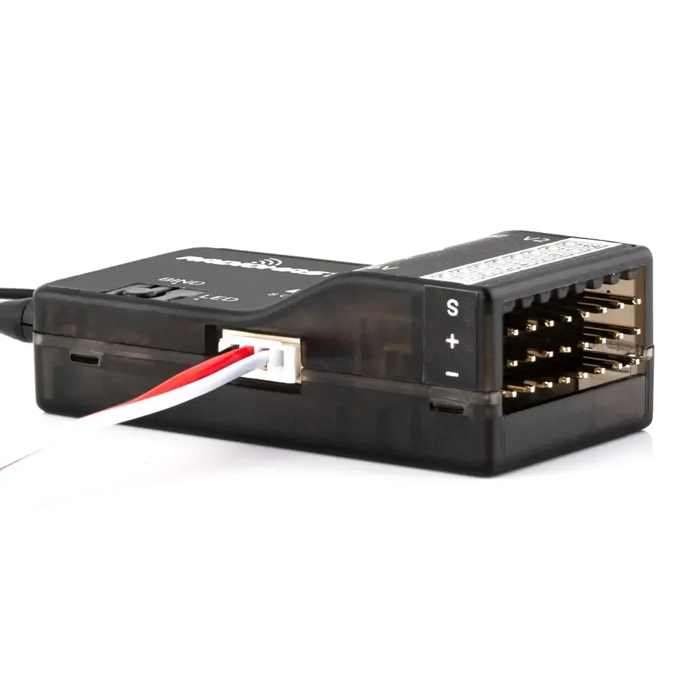 Récepteur RadioMaster R88 V2.0 8 canaux SFHSS PWM/Sbus compatible avec Frsky D8/D16 Futaba TX12/T16S sortie S-FHSS PWM/Sbus 8 canaux