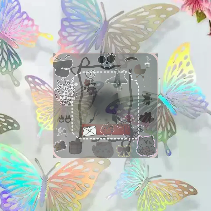 12pcs Sticker 3D Effect Butterflies Wall Sticker Beautiful Butterfly For Kids Room Wall Decal Home Decoration Accessories Gift