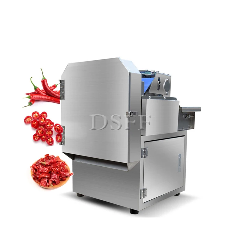 2025New 220V Electric Commercial Vegetable Cutter Slicer Machine Multi-functional Vegetable Cutting Machine 500kg / h