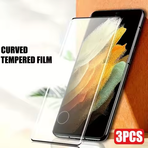 3Pcs Tempered Film Screen Protector for Samsung galaxy S25 S24 Ultra S23 S22 S21 Ultra Plus S20 Ultra S9 S8 Plus Glass