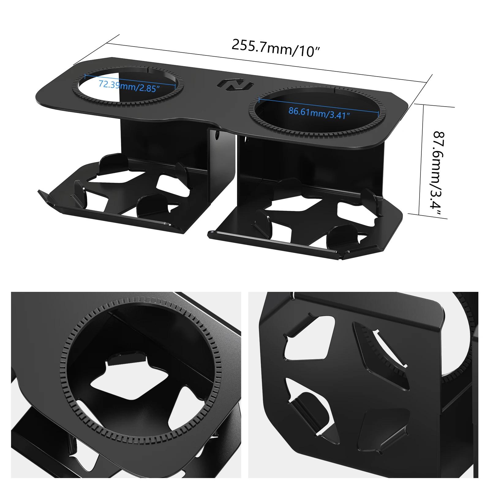 For RZR Grab Bar Cup Holder NICECNC For Polaris RZR 1000 XP 2014-2023 UTV Accessories Steel replace 2634200 Limit Design