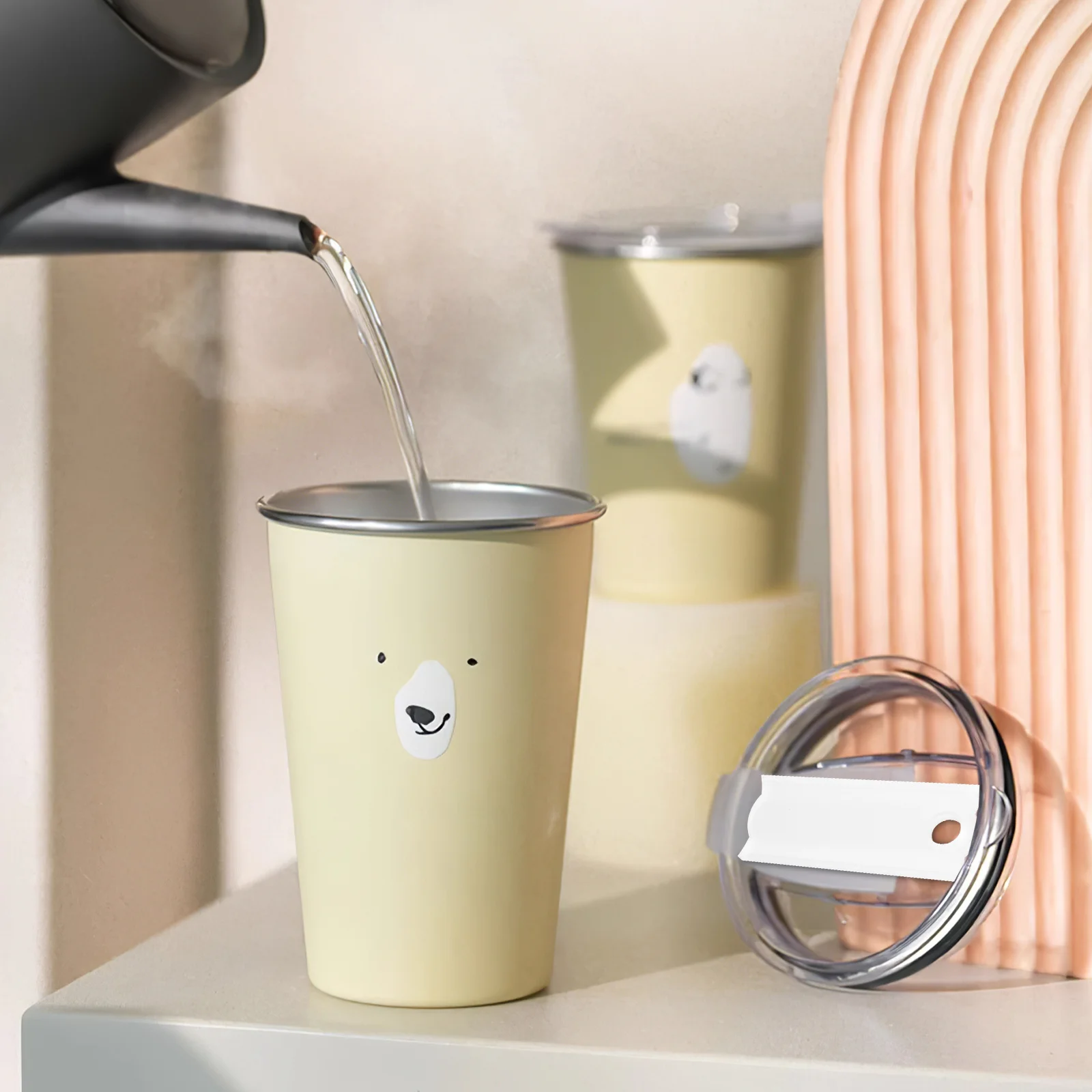 

Sublimation Acrylic Sheet Bottle Cap Decor Blank DIY Ornament Durable Smooth Sublimation Patterns Lightweight Easy Install Home