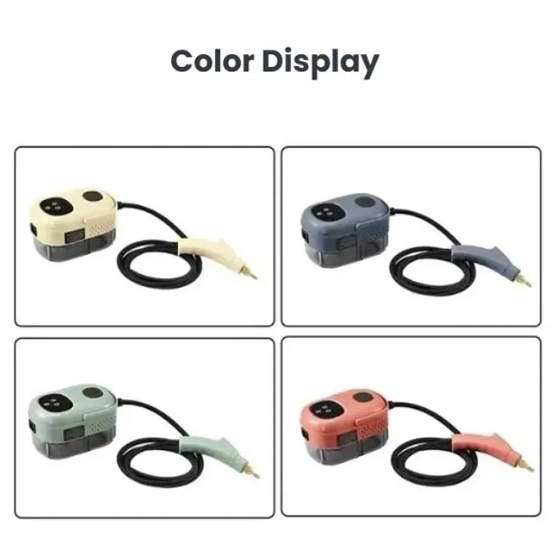 Touch Control Mini Portable Handheld Steam Cleaner High Temp High Pressure Household Kitchen Car Window Steam Washing Machine