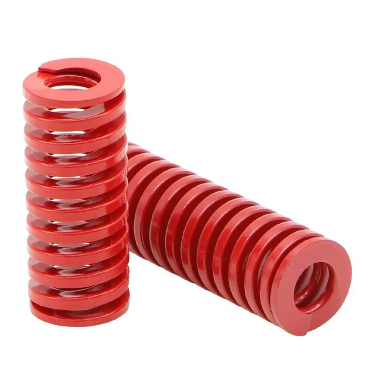 Molle per stampi a carico medio Molla di compressione rossa Diametro esterno 8 10 12 14 16 18 20 22 25 27 30 35 40mm Lunghezza 20 - 200mm