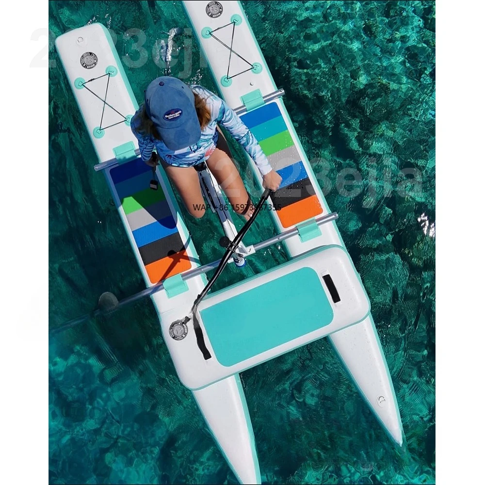 

Новый надувной водный скутер-катамаран коммерческого класса 2025 года для активного отдыха на воде, в продаже