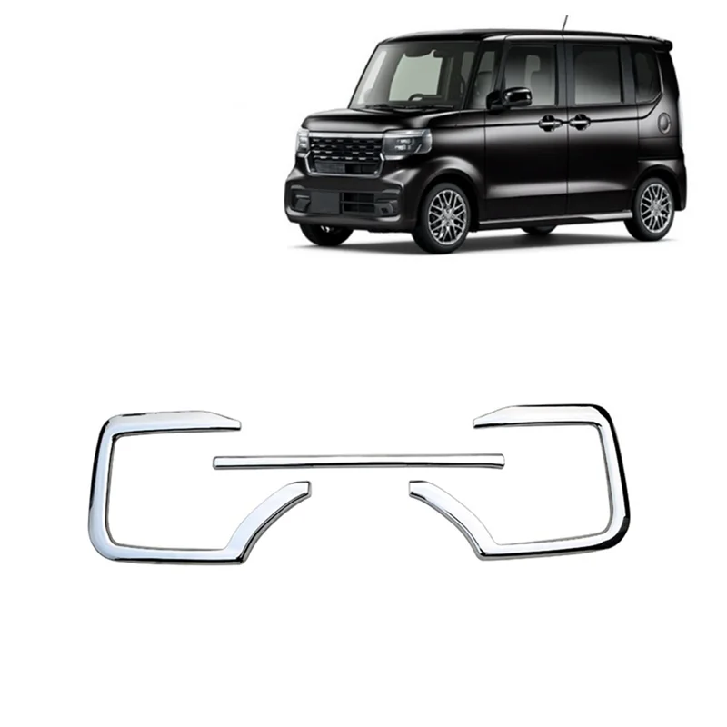 

Надежный для Honda NBOX Custom JF5 JF6 2023 2024, крышка переднего бампера автомобиля, накладка на решетку, внешние аксессуары, детали