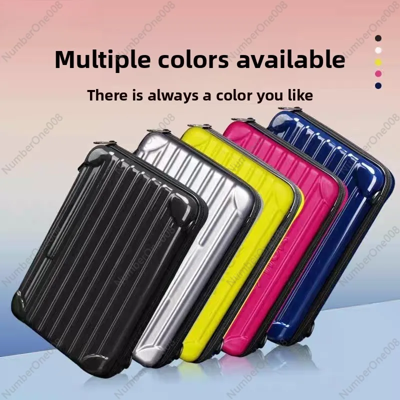 Large Capacity Ping Pong Paddle Case, Square Hard Box for Multi-Racket Storage, Professional Organization Solution