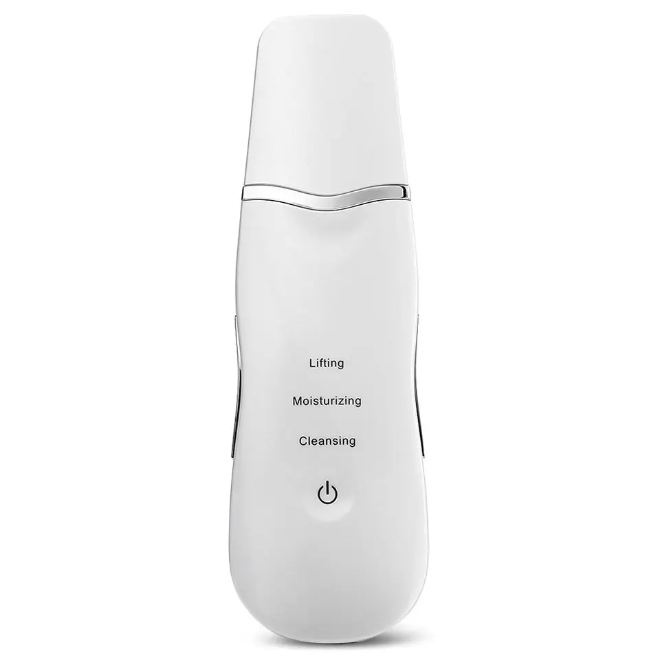 Portable Dead Skin Blackhead Remove Lon Ultrasound Facial Spatula Face Peeling Skin Scrubber Ultrasonic