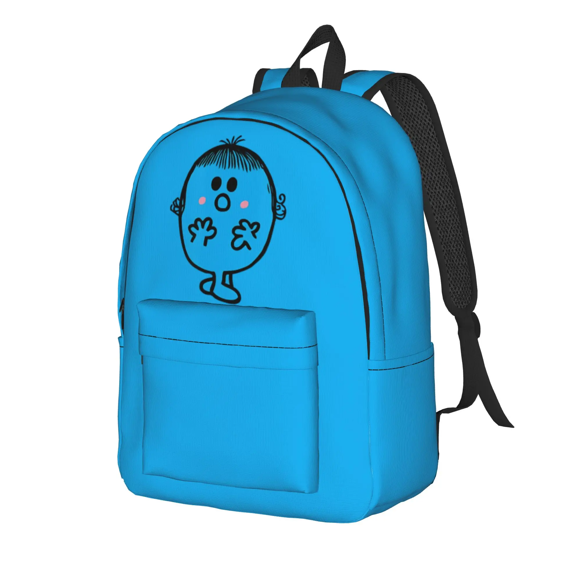 M-Mr M-Men L-Little M-Miss Shy Funny cute Casual Backpack Student Business  Daypack for Men Women Laptop Computer Canvas Bags