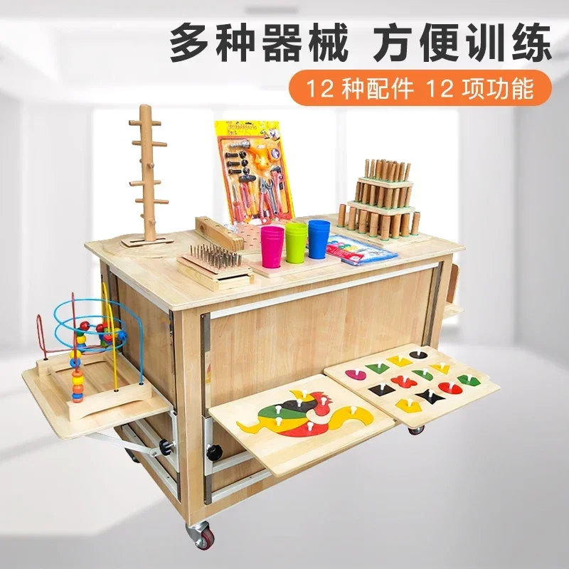 Comprehensive training workbench, finger hand function trainer, rehabilitation operation training workbench