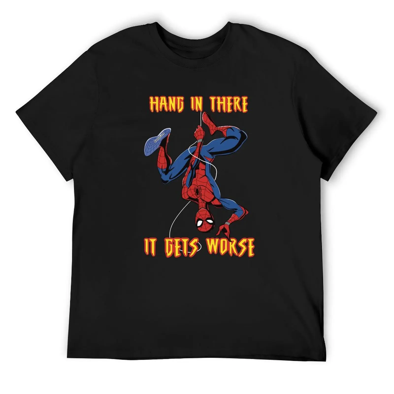 

Hang in there T-Shirt anime clothes vintage t shirts mens t shirt