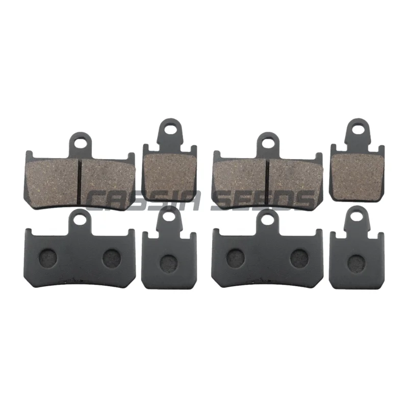 Motorcycle front and rear brake pads for Yamaha YZF R1 (6 piston radial caliper) 2007 2008 2009 2010 2011 2012 2013 2014