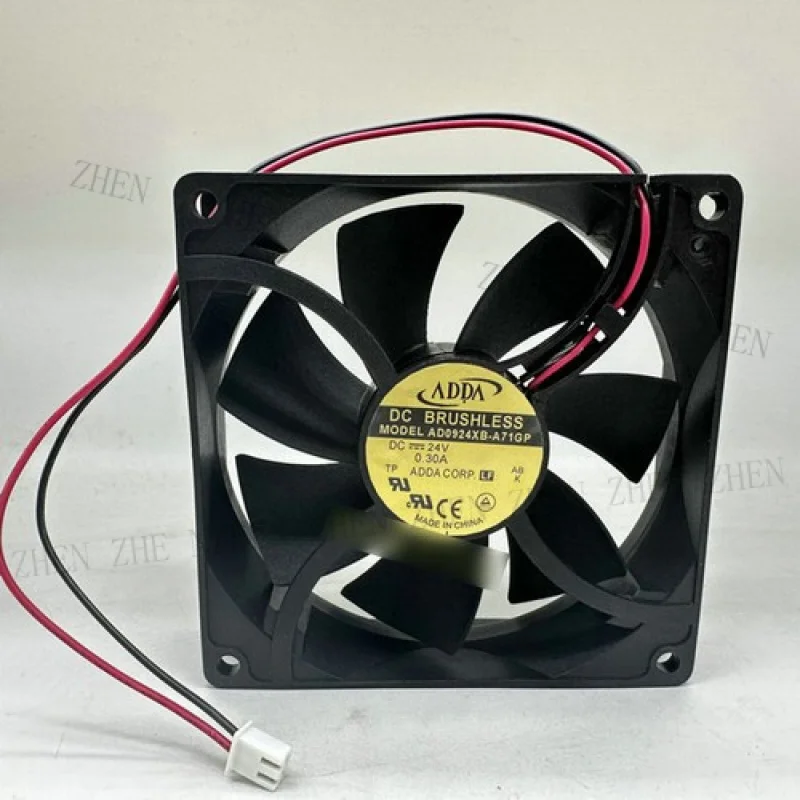 

Y Y 1PC New for ADDA AD0924XB-A71GP 24V 0.30A 2-wire cooling fan # QW.