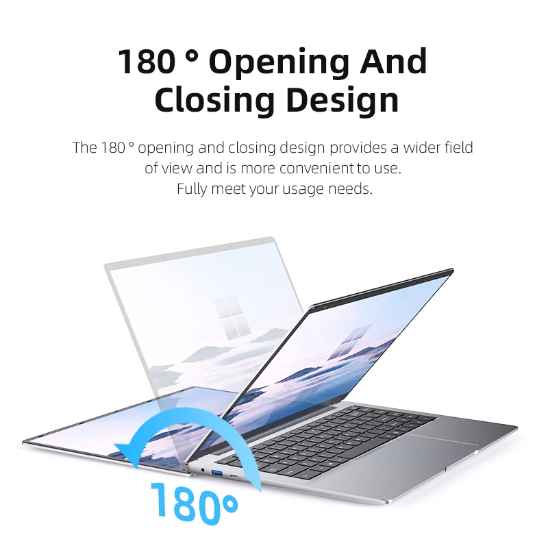Computer portatile Windows 11 Pro Intel Atom A3950 2025 Notebook PC 12GB RAM 512GB 1TB 2TB SSD 1920*1080P Computer da studio per ufficio