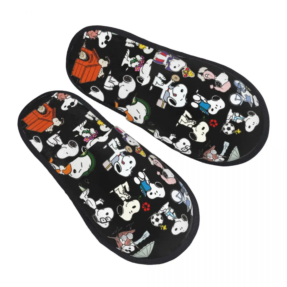 

Изготовленные на заказ тапочки для гостей с героями мультфильмов S-snoopys для спальни, женские домашние тапочки