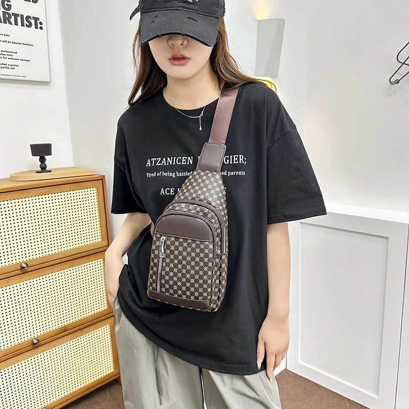 2024 New Unisex Chest Bag Designer Shoulder Bagss for Women Brand Purse Crossbody Bag for Men