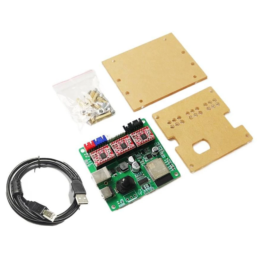 Tablero de Control de máquina de grabado láser pequeño ESP32 de 3 ejes, placa de circuito de máquina de escritura de doble núcleo de 32 bits, tablero de Control principal Grbl