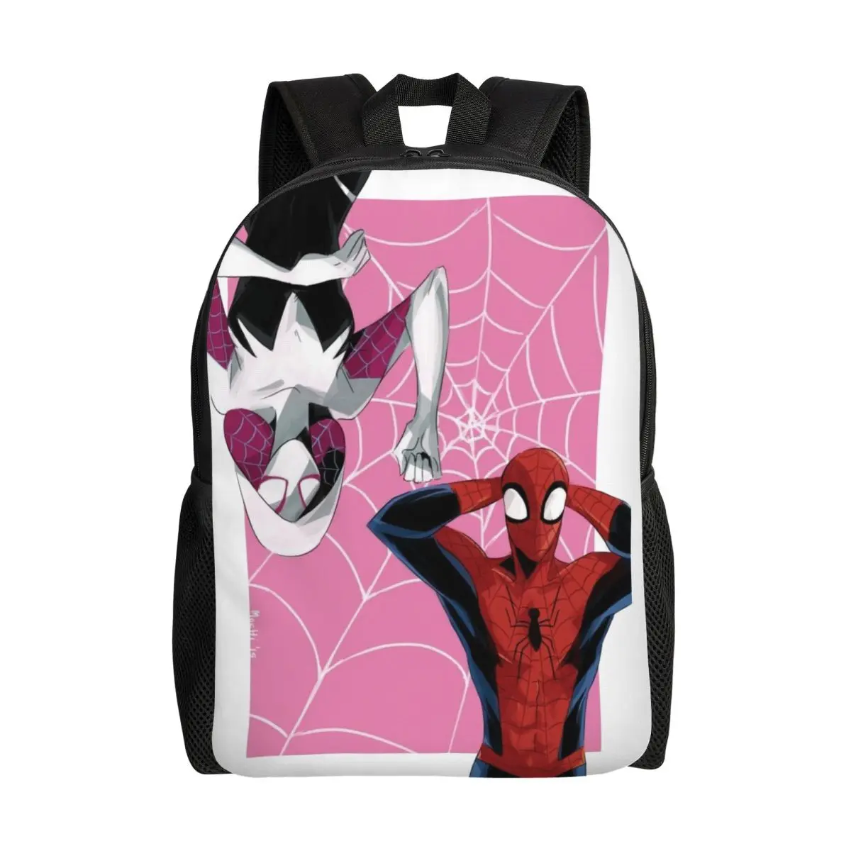 

Marvel Spider-Man Backpack, Women's Oxford Cloth Backpack, Men's School Bag, Travel Backpack, Laptop Backpack