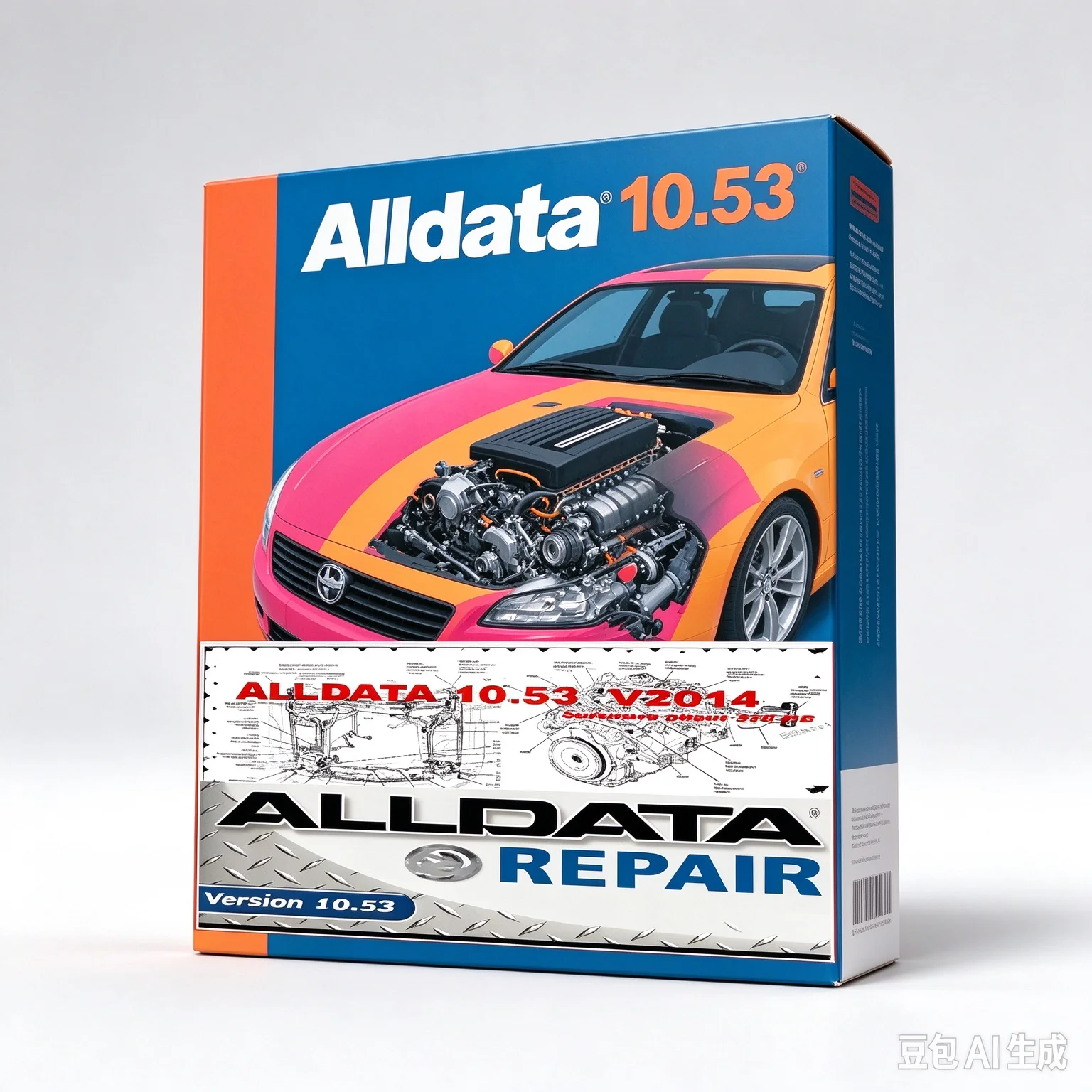 2024 Newest Alldata Repair auto repair software 10.53v All data car software with tech support for cars and trucks free install