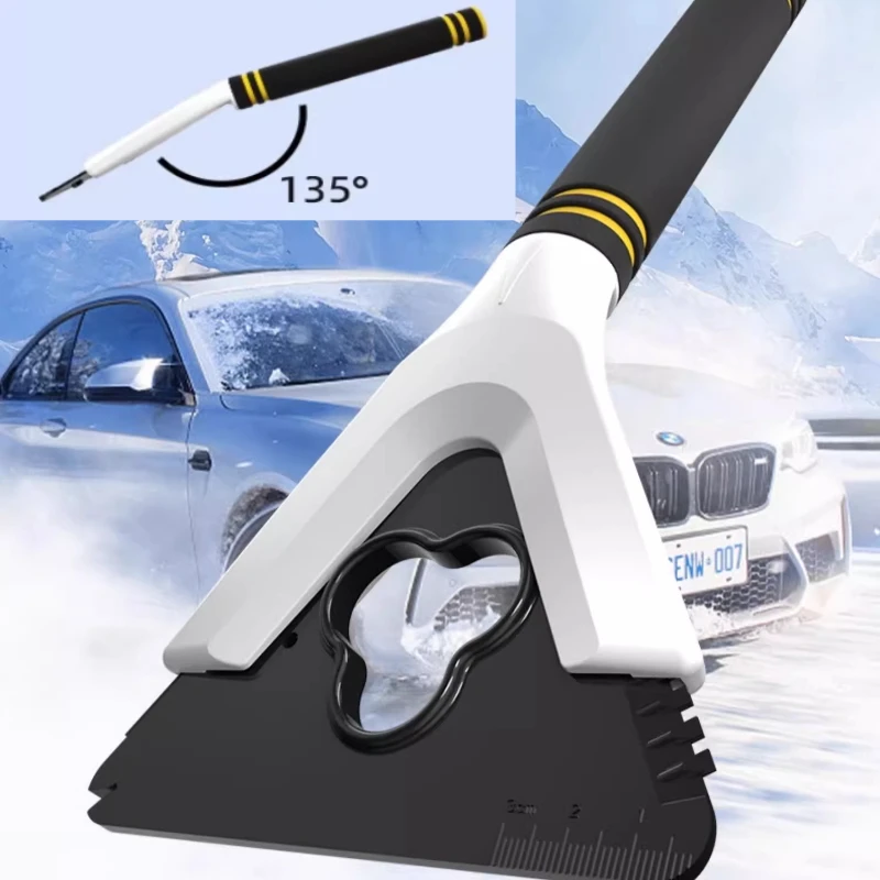 High Quality Multifunctional Snow Shovel Car Snow Scraper Snow Brush Glass Defrost Artifact Deicing Shovel Winter Tool