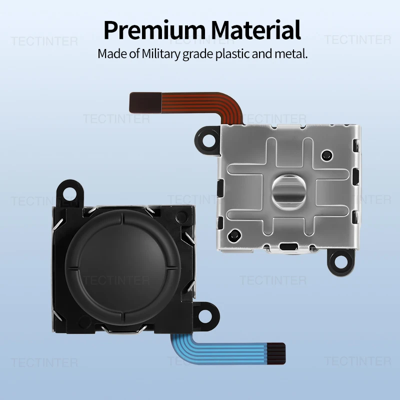 2/4 قطعة عصا التحكم البديلة ثلاثية الأبعاد لنينتندو سويتش Joycon تحكم التناظرية عصا الإبهام لملحقات أداة إصلاح التبديل لايت
