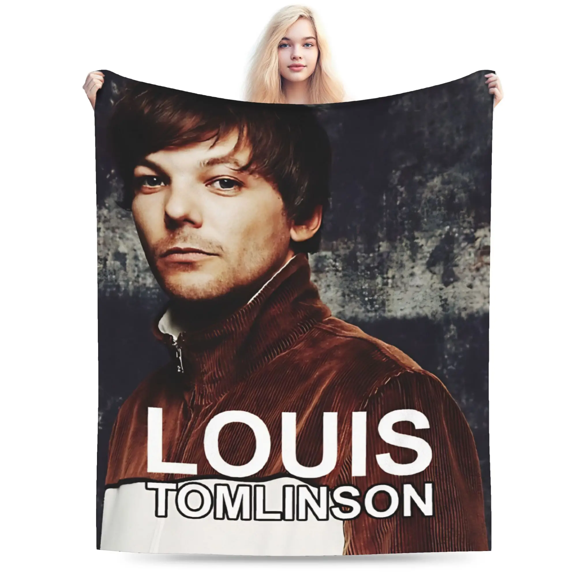 

Одеяло Louis Tomlinsons Lemonade Tour 2025, флисовое одеяло Relax, супер мягкие одеяла для постельного белья, ковер