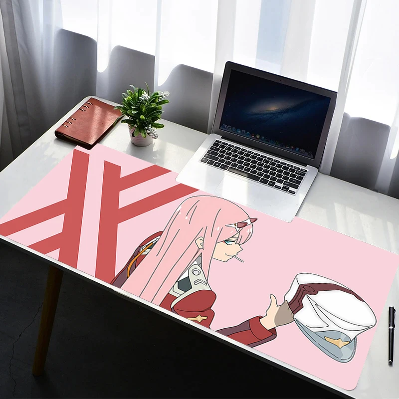 Mouse Pad PC Non Slip Rubber Cartoon Mousepad Laptop Gamer Cabinet Keyboard Pad Office Z-zero Two Computer Gaming Desk Mouse Mat