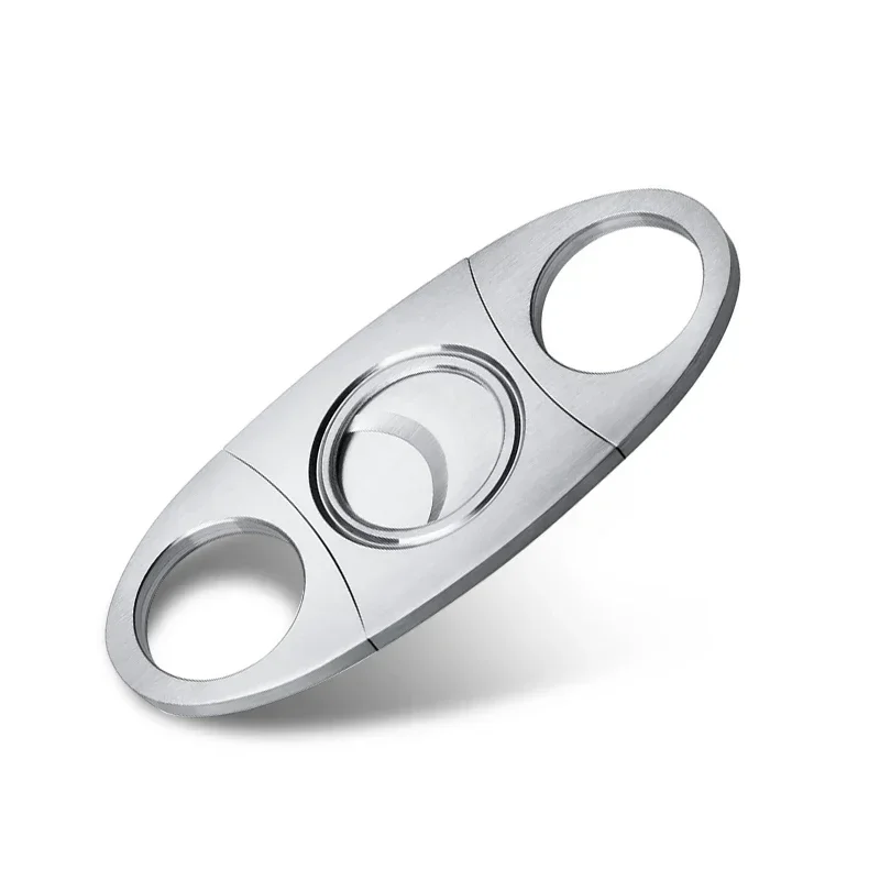 Stainless Steel Cigar Cutter Metal Classic Cutter Guillotine Cigar Scissors Gift Puncher Cutting Knife Cigar Accessory