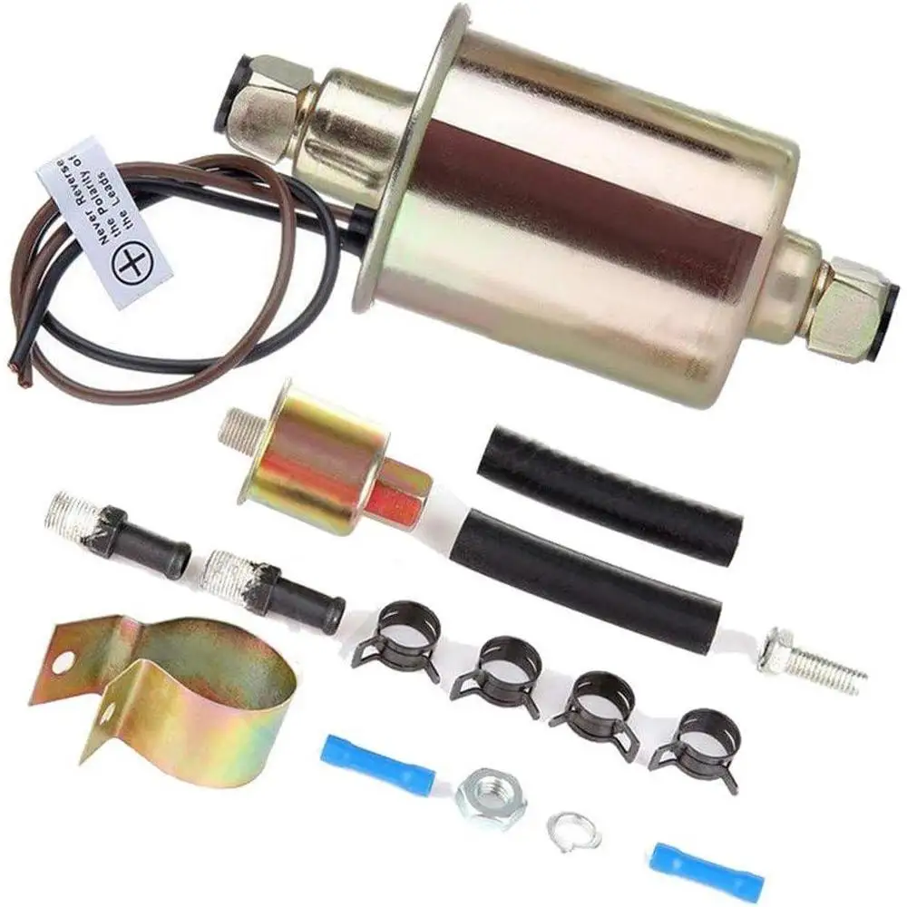 

EP8012S E8012S Универсальный топливный насос 12 В подходит для всех дизельных оборудований 12 В: легковых автомобилей, грузовиков, лодок и генераторов