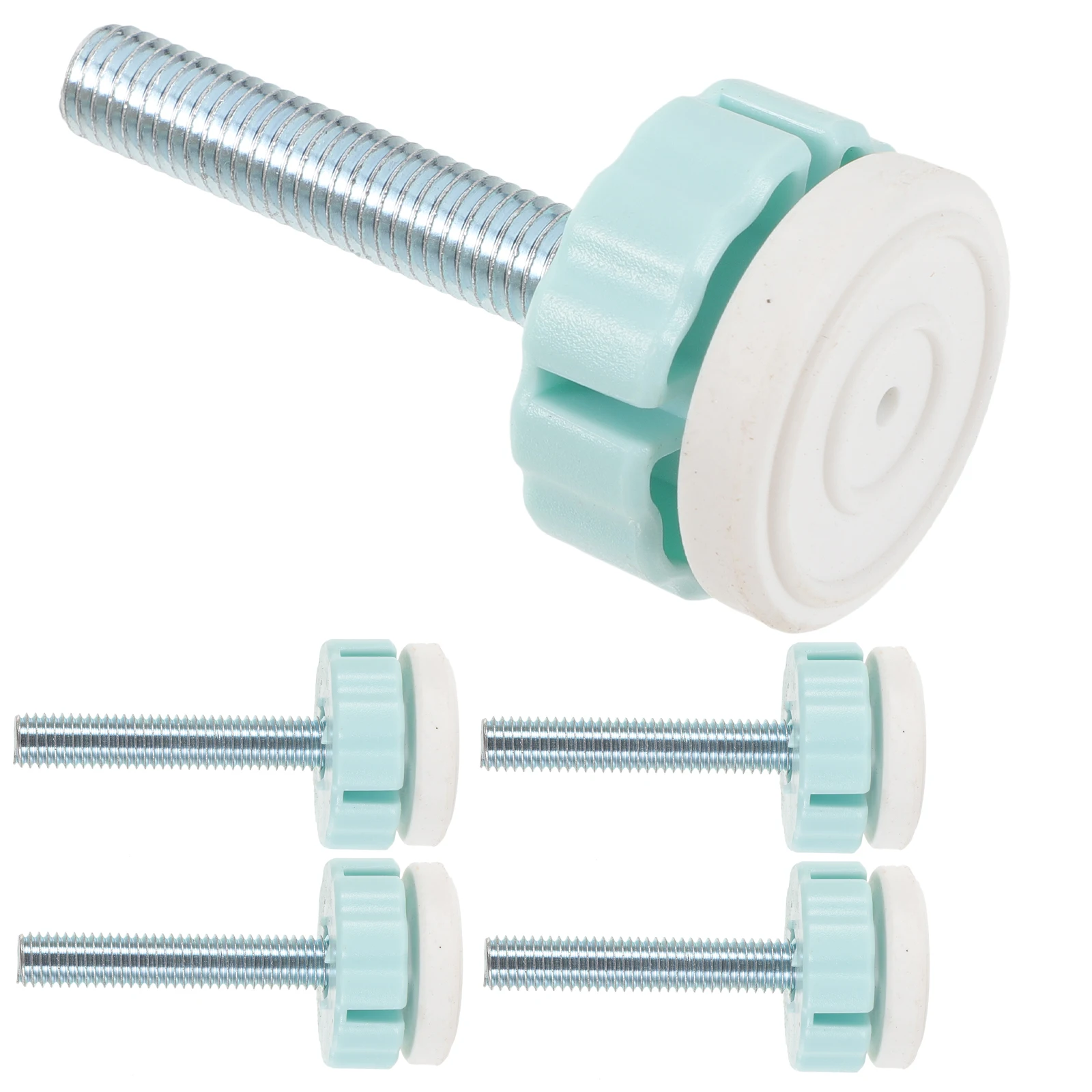

4pcs Pressure Mounted Gate Threaded Rods Baby Guardrail Screw Hardwares Sturdy Metal Screws For Kids Gates Safety Door Stair