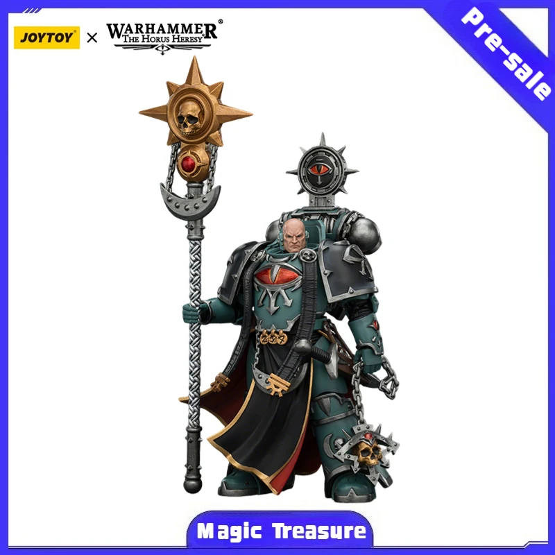 

【MT】Предзаказ JOYTOY Warhammer 40K Sons of Horus Dark Emissary Consul с Staff of Dark Authority, фигурка в масштабе 1/18