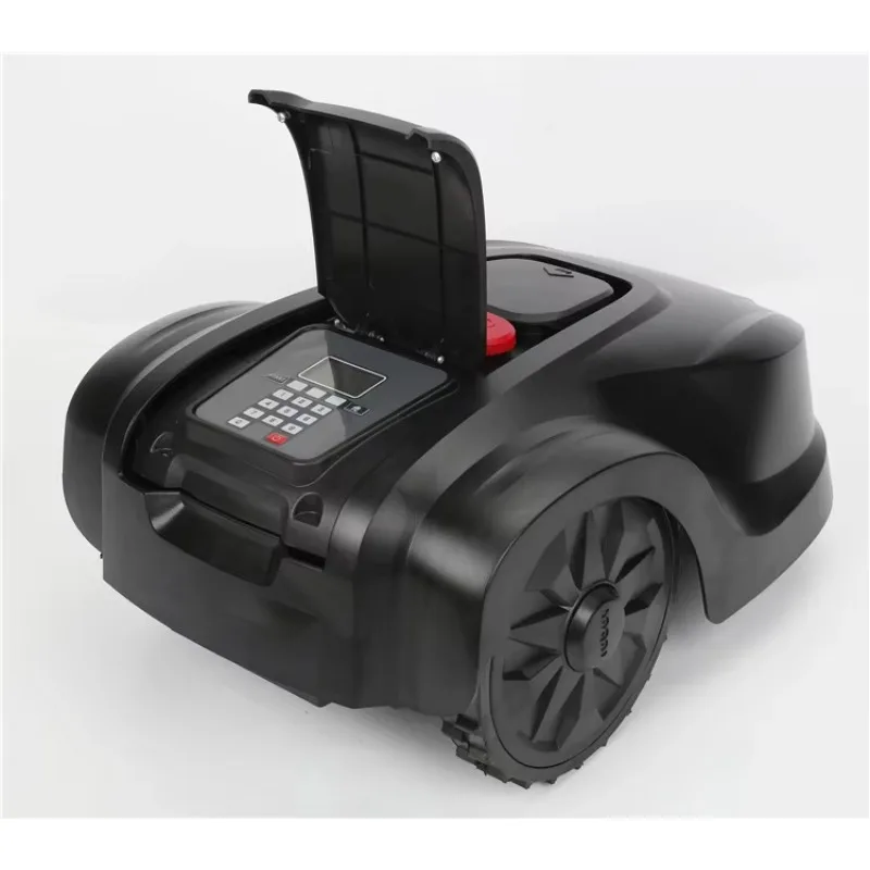 

Yard Works Trimmer 800sqm 24V 2.2Ah Auto Recharge Lithium Battery High Efficient Safe Easy LCD Display Lawn Mower