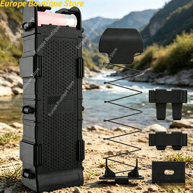 Suporte tático para cartuchos de espingarda, 8 cartuchos redondos de polímero, suporte para munições, acessórios para pistola de ar estilo Mossberg Remington