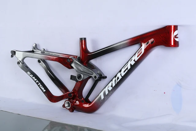 ICAN Hand Painted Carbon Fiber Frame P1 27.5er Trail MTB 29