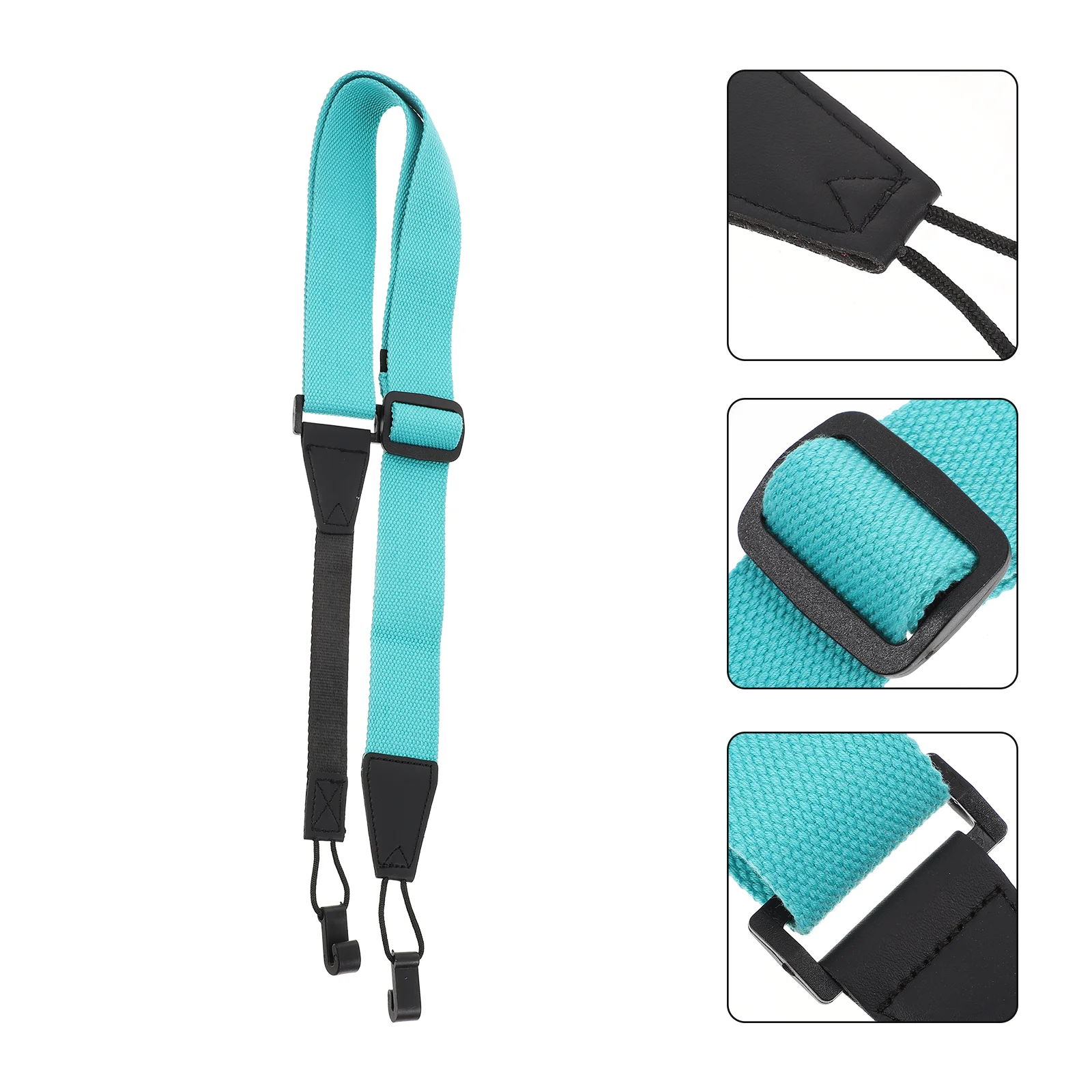 

Ukulele Strap Belt Polyester Non-slip Beginner Blue Adjustable Hawaiian Guitar Watch Straps