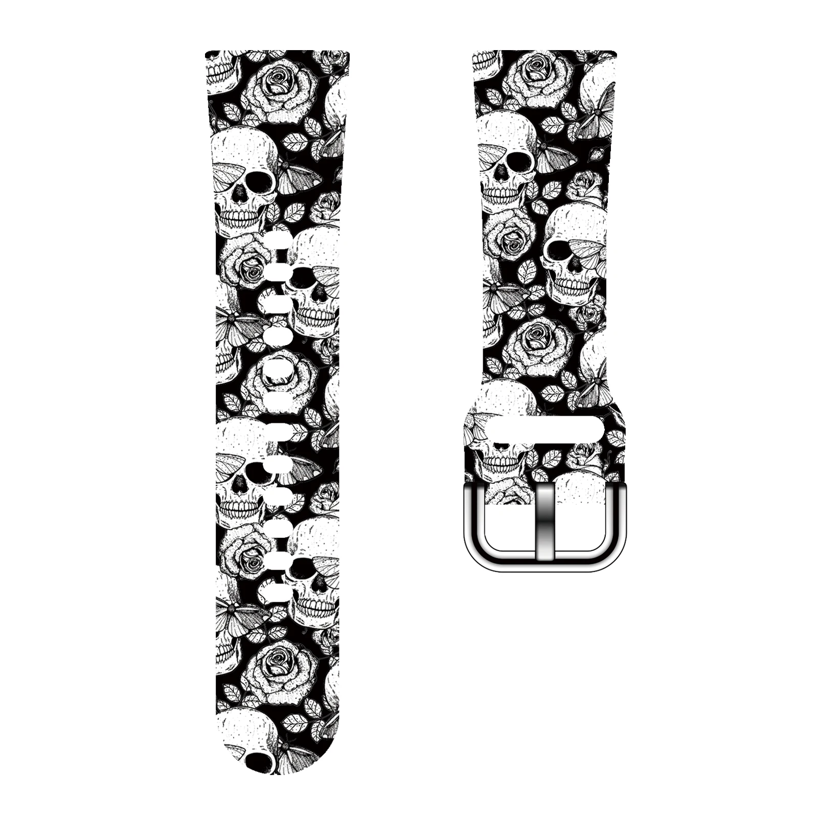 

Helloween Series1 Printed Strap for Fitbit Sense 2/1 Watchband Replaceable Bracelet for Versa 4/3 Watch Band for Women as a Gift