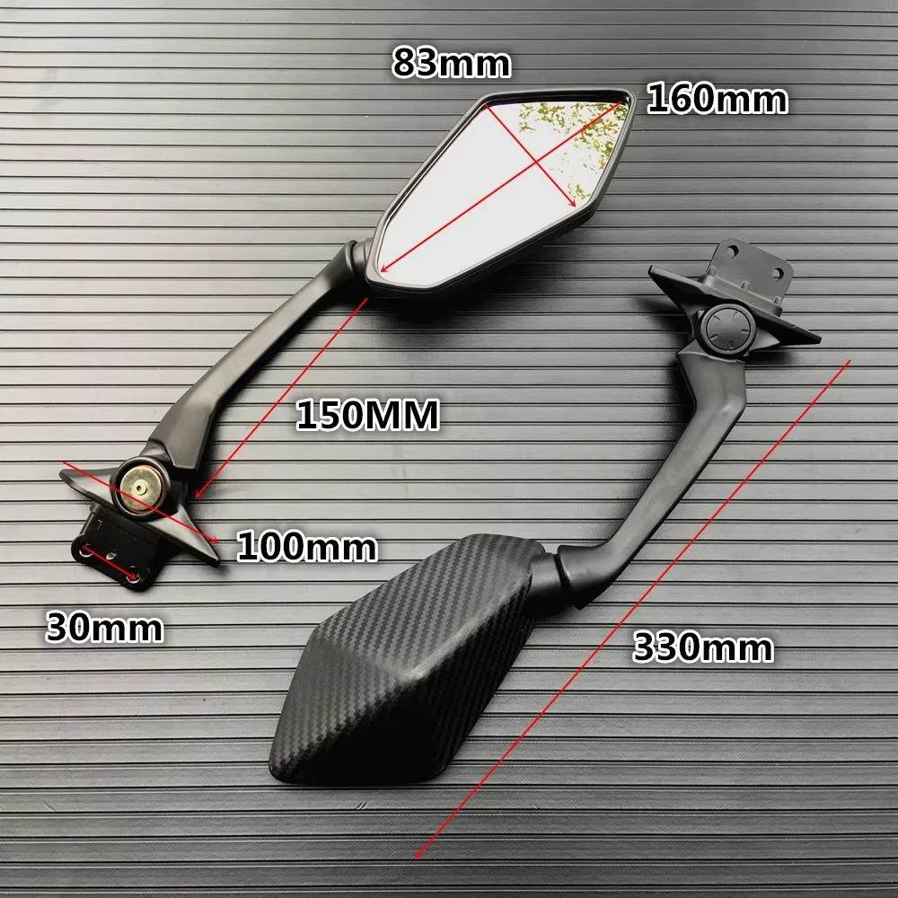 دراجة نارية المرايا مرآة جانبية لياماها TMAX 530 مرآة الرؤية الخلفية T-MAX 530 2012-2019