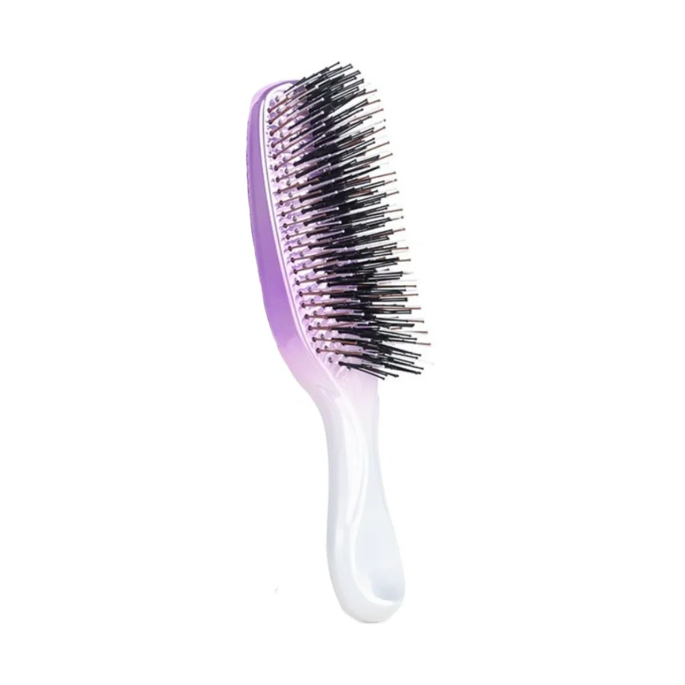 

Electroplated Crafted Massage Comb Cleansing Massage Scalp Upscale Fine Air Cushion Comb Luxury Style Hairdressing