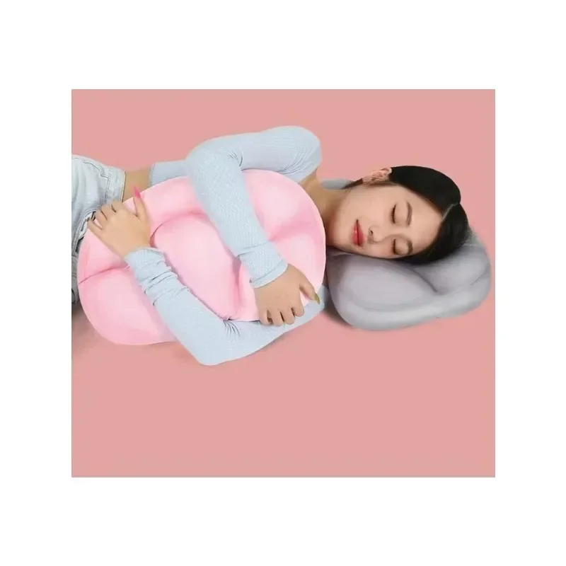 

All-round Sleep Pillow Neck Sleeping Memory Foam Egg Shaped Head Cushion Head Nap Pillow Neck Travel Pillow