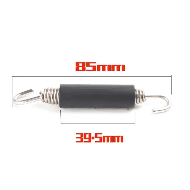 10PCS Exhaust Pipe Spring Hook Motorcycle Stainless Steel Spring Hooks For Akrapovics SC Project AR Exhaust Pipe